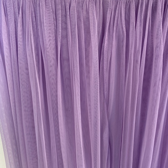 Lovely Grace Purple Sequin Gown Large Sequins Tulle Maxi Dress Lilac Lavender - Picture 7 of 16
